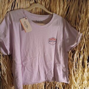 NWT Salt Life crop short sleeve T shirt